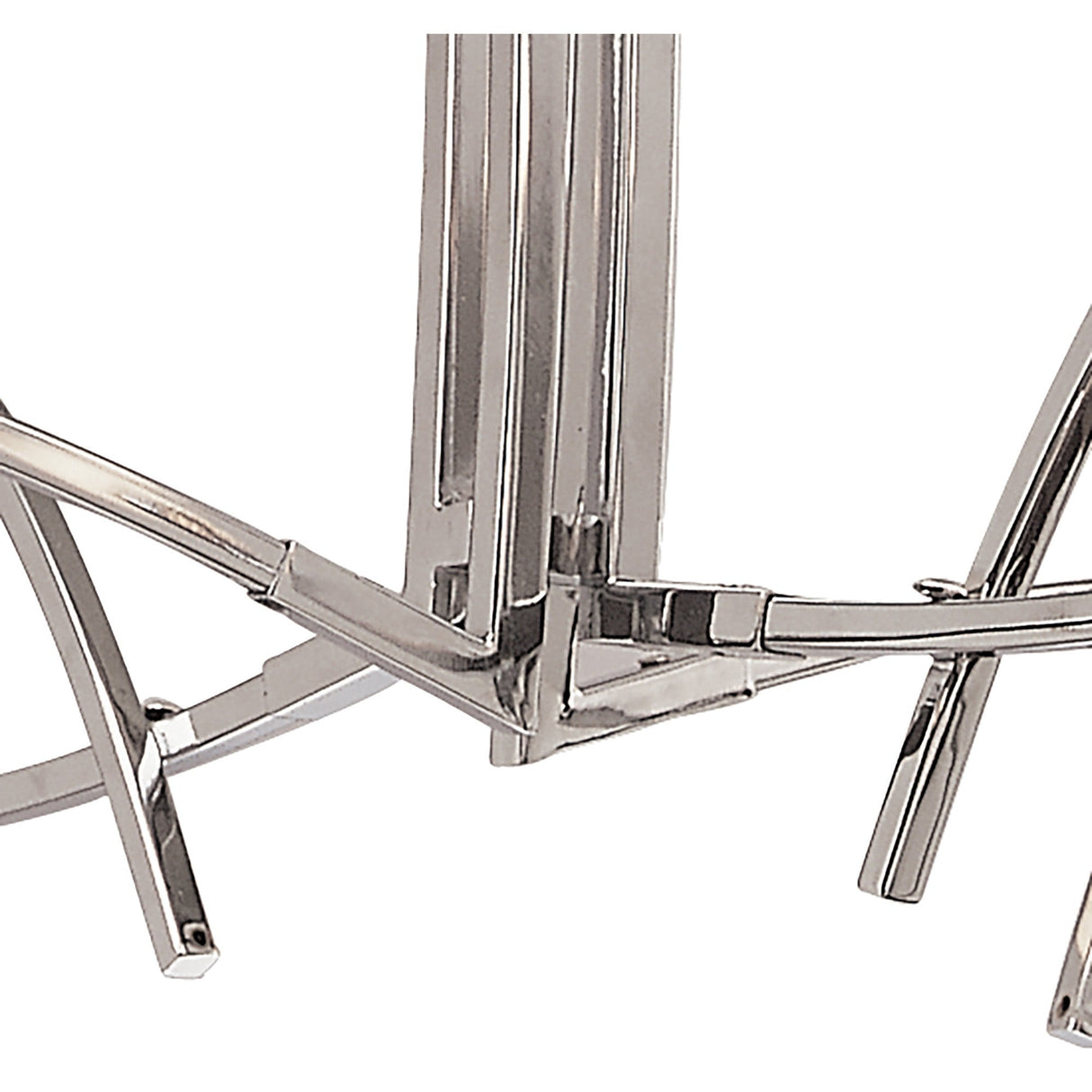 Pietra 4 Arm 8 Light Chandelier - Polished Chrome