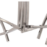 Pietra 4 Arm 8 Light Chandelier - Polished Chrome