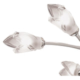 Pietra 4 Arm 8 Light Chandelier - Polished Chrome
