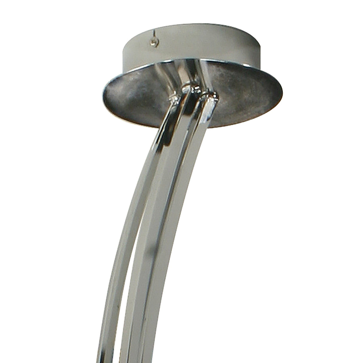 Pietra 70cm 3 Arm 6 Light Chandelier - Polished Chrome