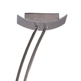 Pietra Linear 2 Arm 4 Light Chandelier - Polished Chrome