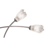 Pietra Linear 2 Arm 4 Light Chandelier - Polished Chrome