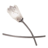 Pietra Linear 2 Arm 4 Light Chandelier - Polished Chrome