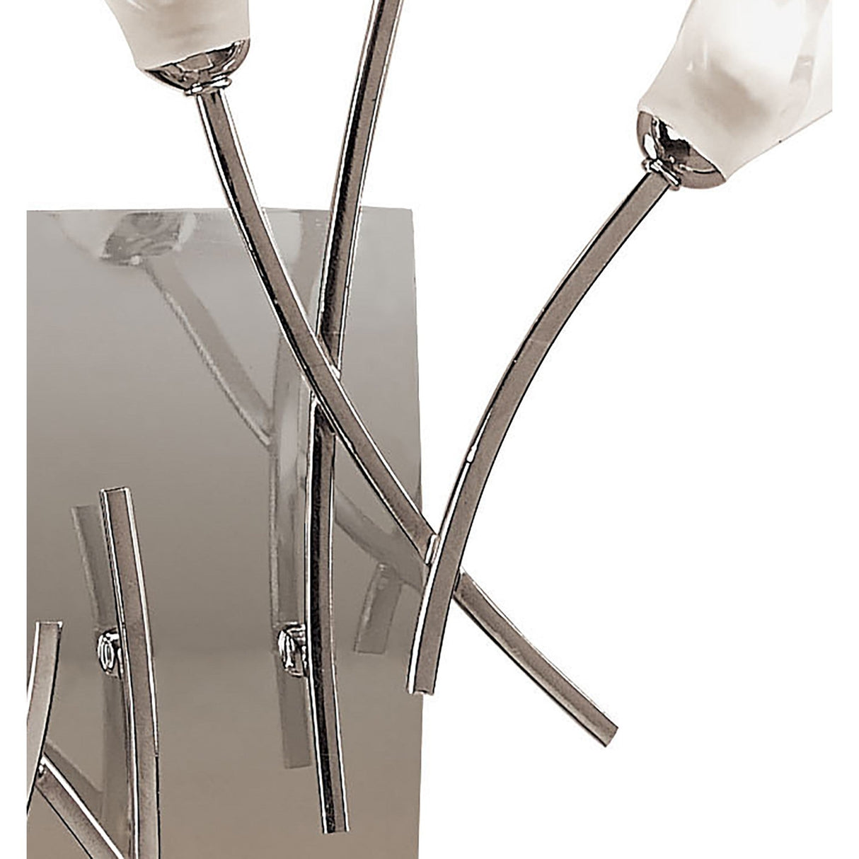 Pietra 6 Light Wall/Ceiling Light With Switch - Chrome