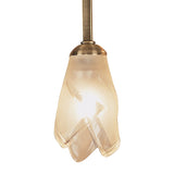 Pietra 2 Light Semi-Flush Ceiling Light – Antique Brass