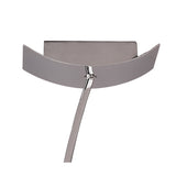 Pietra 2 Light Semi-Flush Ceiling Light – Polished Chrome