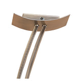 Pietra Linear 2 Arm 4 Light Chandelier - Antique Brass