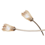 Pietra Linear 2 Arm 4 Light Chandelier - Antique Brass