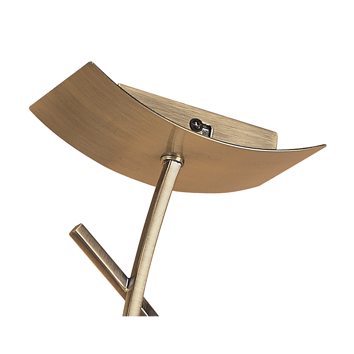 Pietra 3 Light Semi-Flush Ceiling Light – Antique Brass