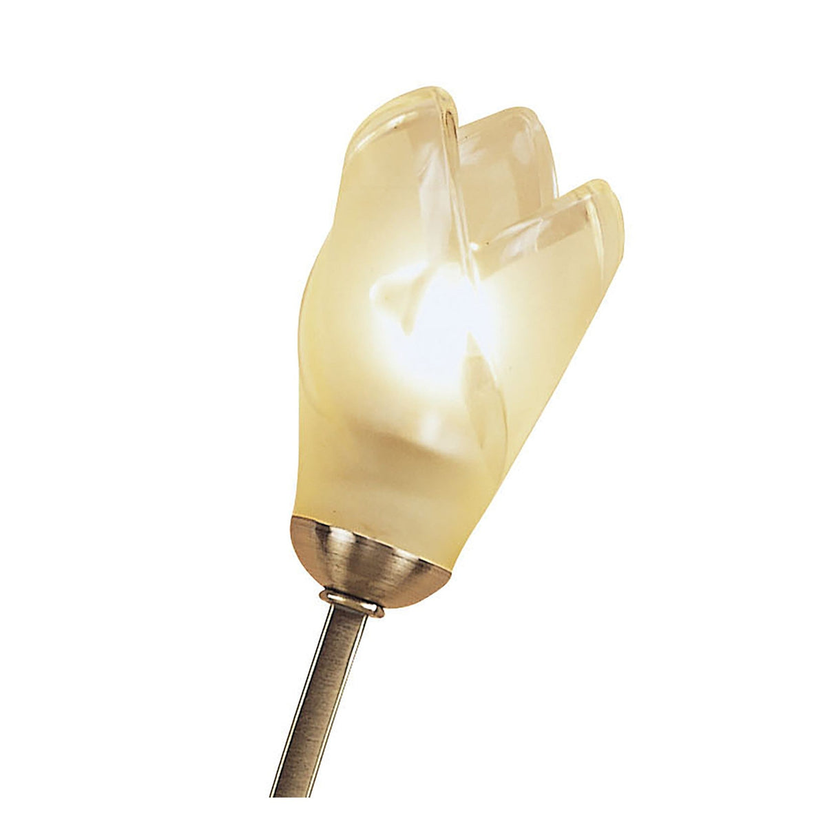 Pietra 1 Light Wall Light With Switch - Antique Brass