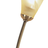 Pietra 1 Light Wall Light With Switch - Antique Brass