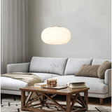 Pismarne Glass 2 Light Pendant 37.5cm - Satin Nickel