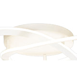 Planet LED Semi-Flush Ceiling Light 3000K 80W - White