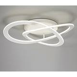 Planet LED Semi-Flush Ceiling Light 3000K 80W - White