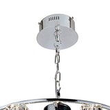 Polana 70cm Round 12 Light Chandelier - Polished Chrome