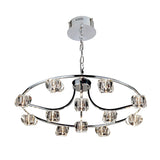 Polana 70cm Round 12 Light Chandelier - Polished Chrome