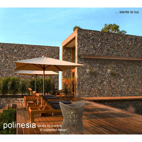 Polinesia 1 Light Outdoor Wall Light – Beige