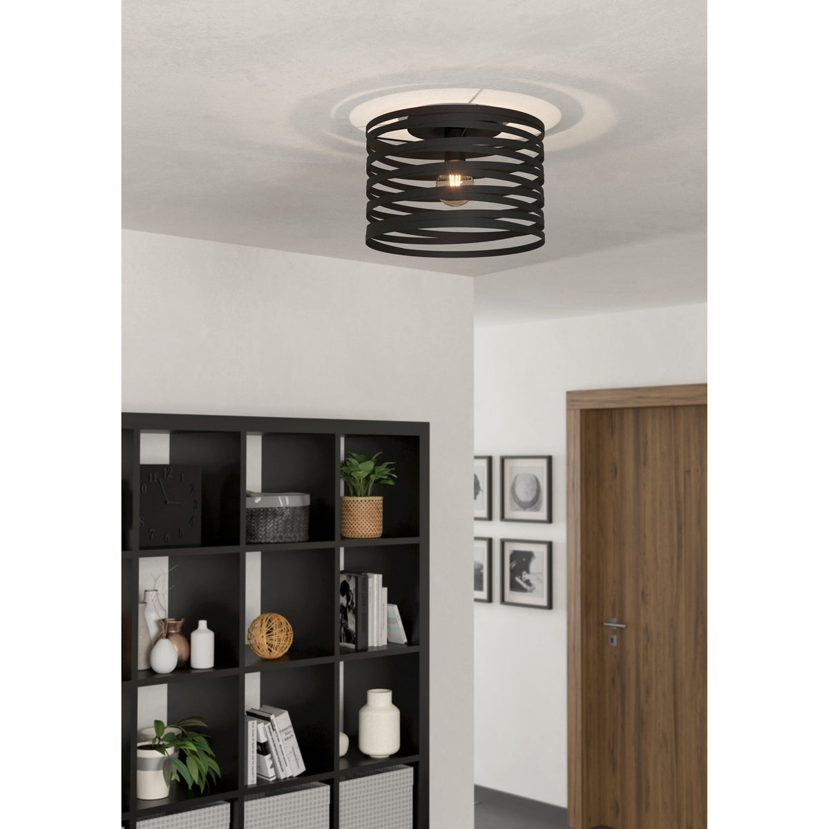 Pranvorne Ceiling Light - Black