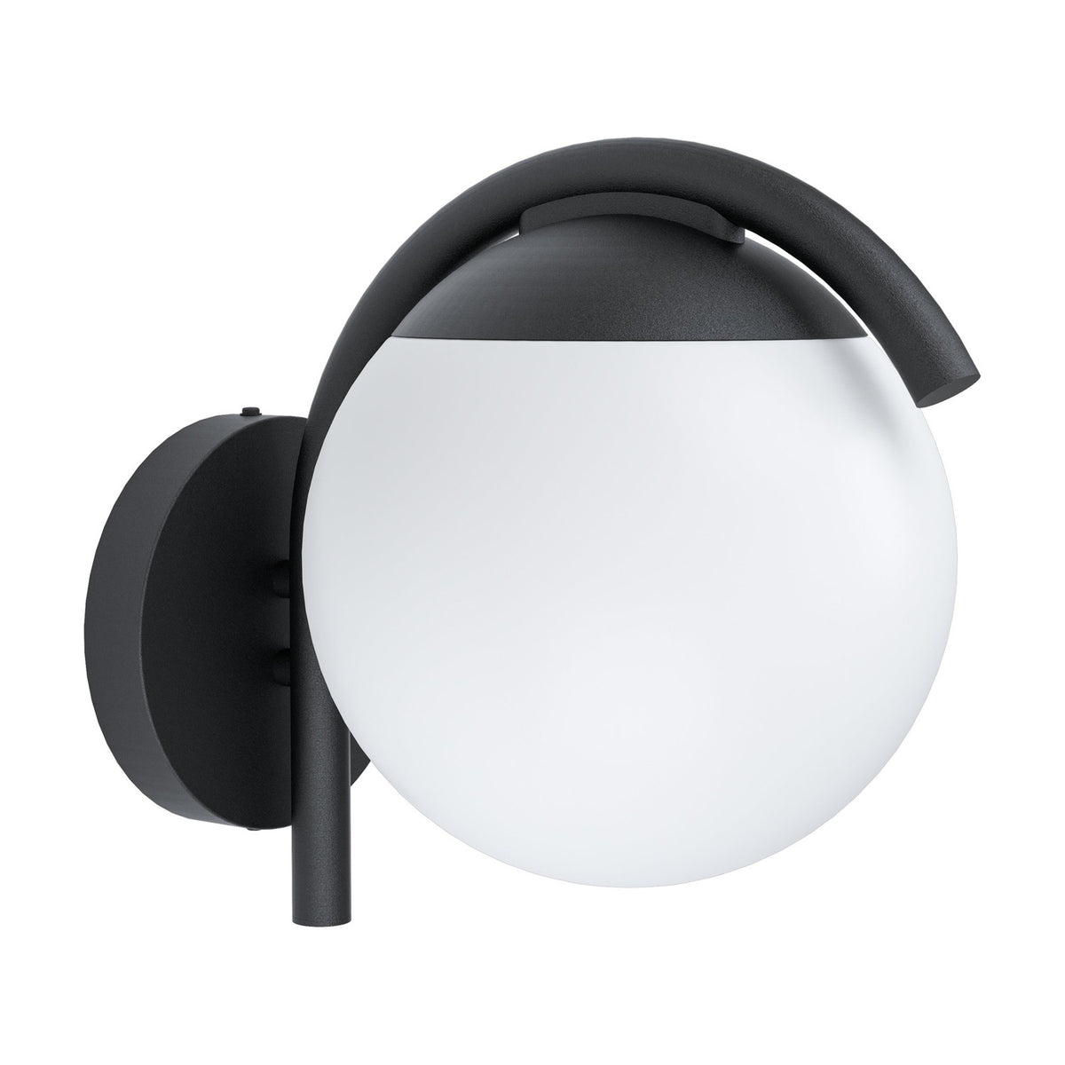 Prata Vecchia Outdoor Wall Light - Black