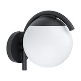 Prata Vecchia Outdoor Wall Light - Black