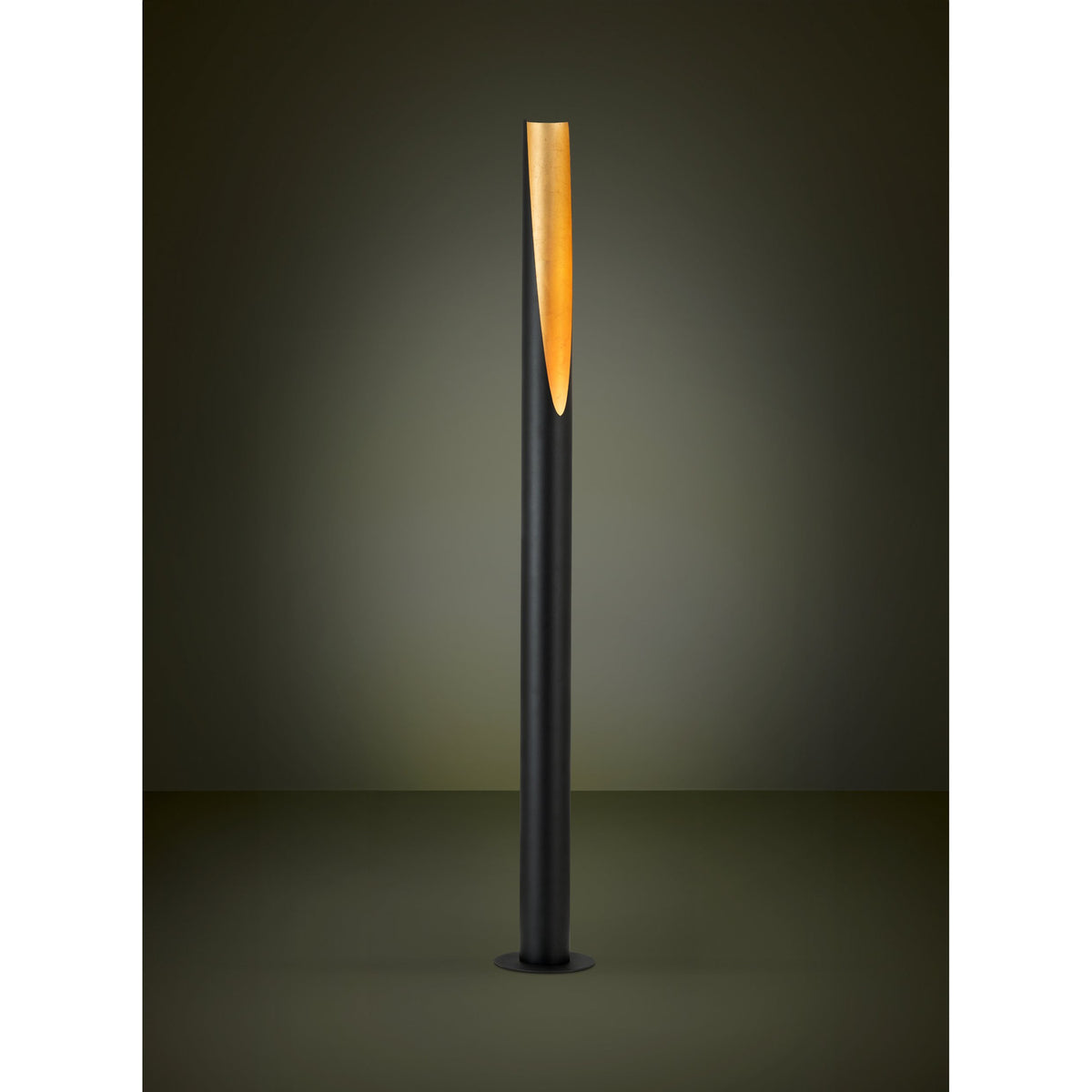 Prebone Floor Lamp - Black & Gold