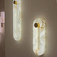 Serava LED Alabaster Wall Light Large - Soft White