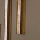 Elvaris LED Vertical Alabaster Wall Light Medium - Brushed Brass