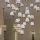 Aurevia 31 Light LED Alabaster Chandelier - Brushed Brass