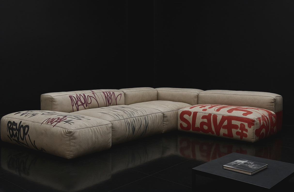 Raw Cipher 6 Seater Modular Sofa