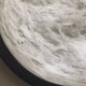 Lunara 1 Light Teardrop Alabaster Wall Light - Matt Black