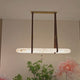 Cintura LED Small Alabaster Floating Pendant Light - Soft White