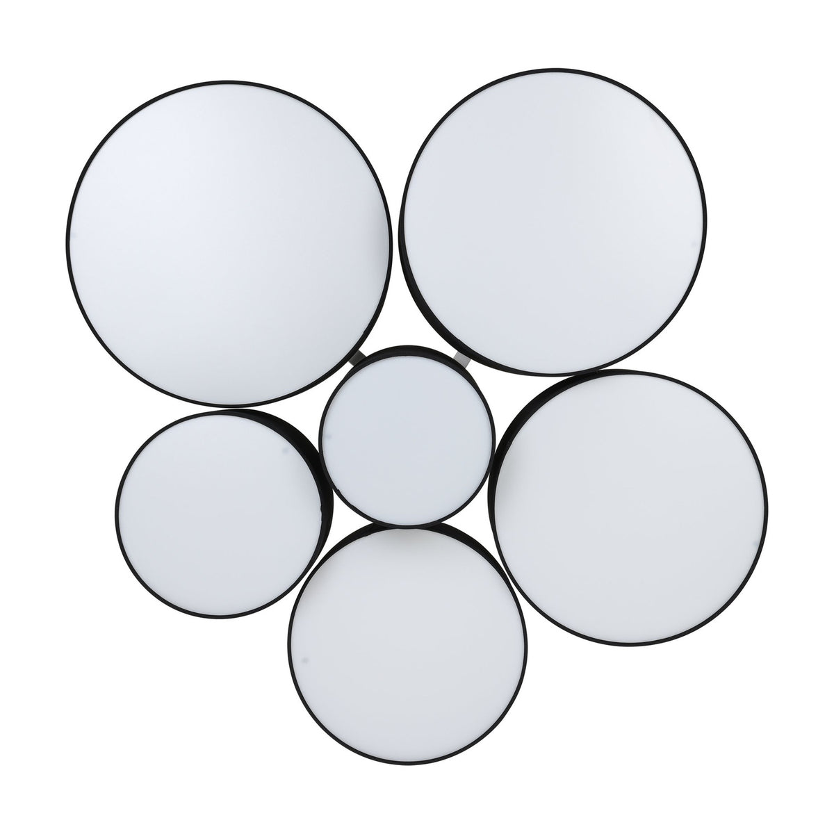 Prilmarne 6 Light Ceiling Light - Black & White