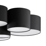 Prilmarne 6 Light Ceiling Light - Black & White