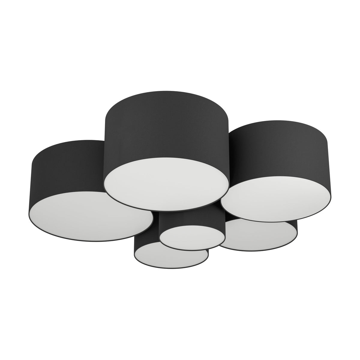 Prilmarne 6 Light Ceiling Light - Black & White