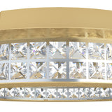 Principe LED 10 Light Flush Ceiling Light - Gold