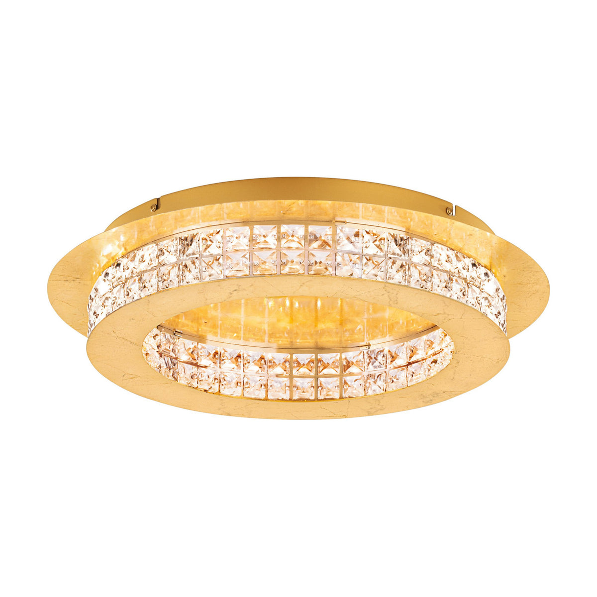 Principe LED 10 Light Flush Ceiling Light - Gold