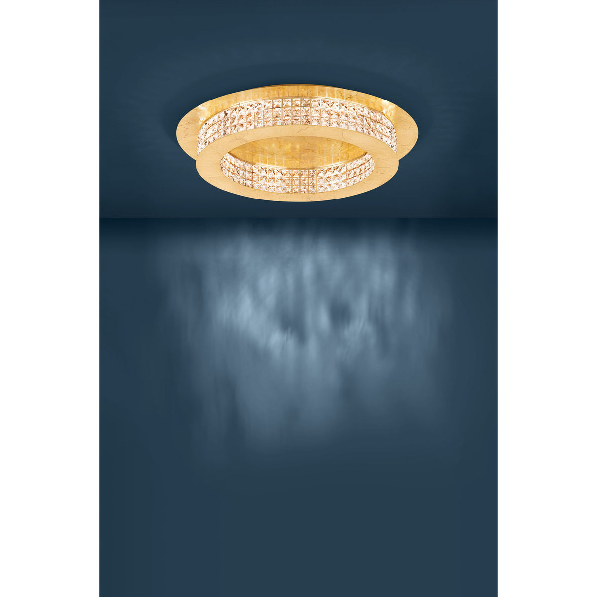 Principe LED 14 Light Flush Ceiling Light - Gold