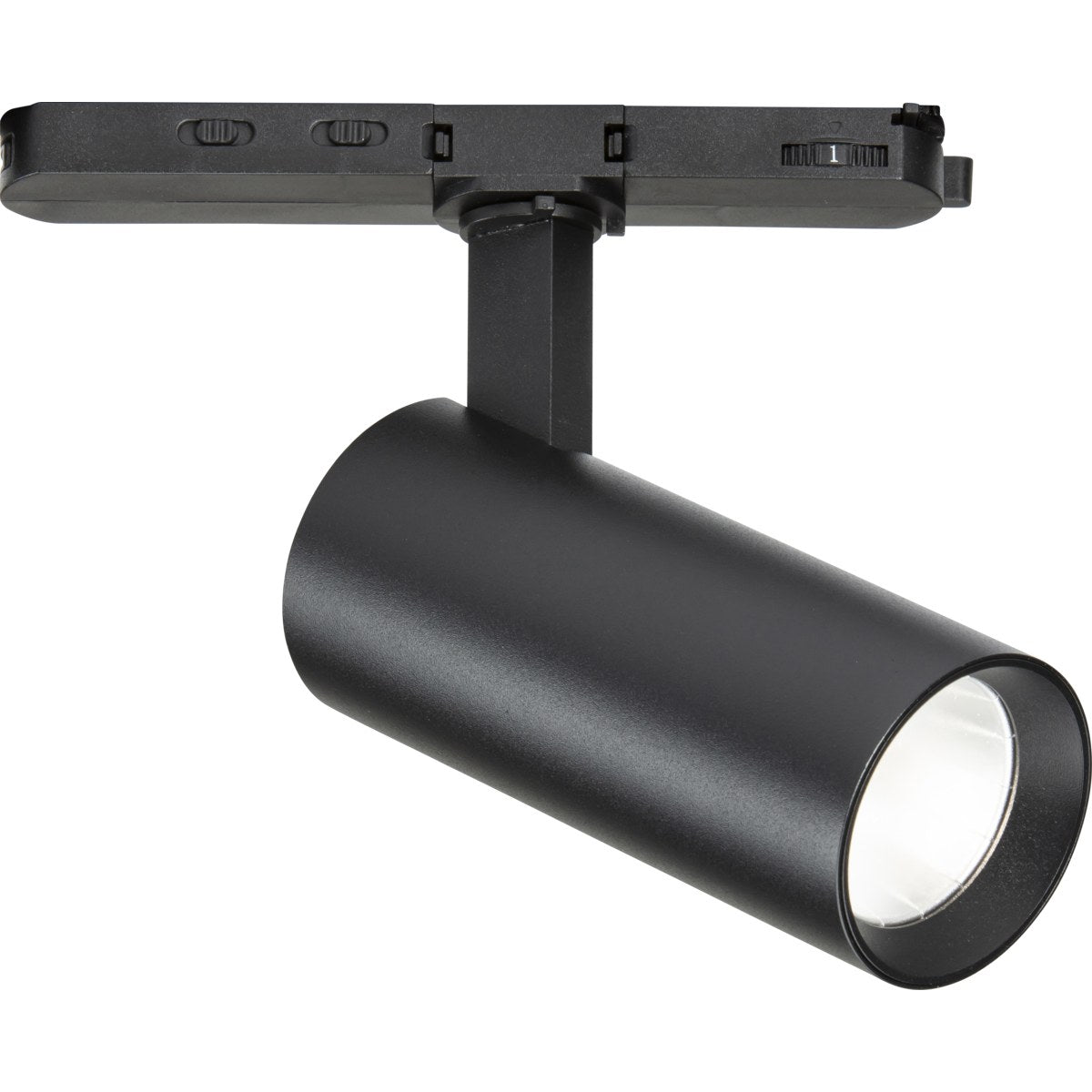 Atlas Pro 15W 3 Circuit Track Dimmable Spotlight - Matt Black