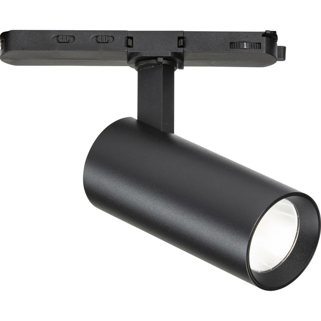 Atlas Pro 15W 3 Circuit Track Dimmable Spotlight - Matt Black