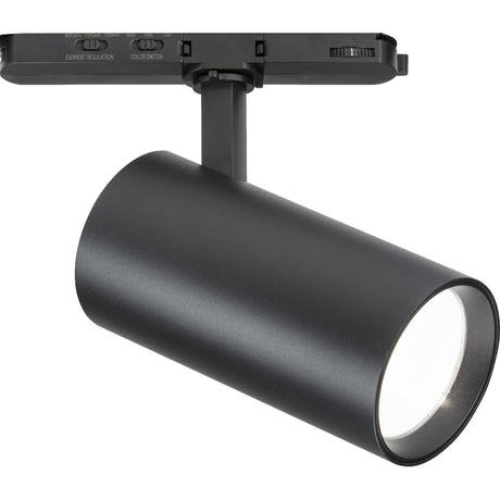 Atlas Pro 30W 3 Circuit Track Dimmable Spotlight - Matt Black