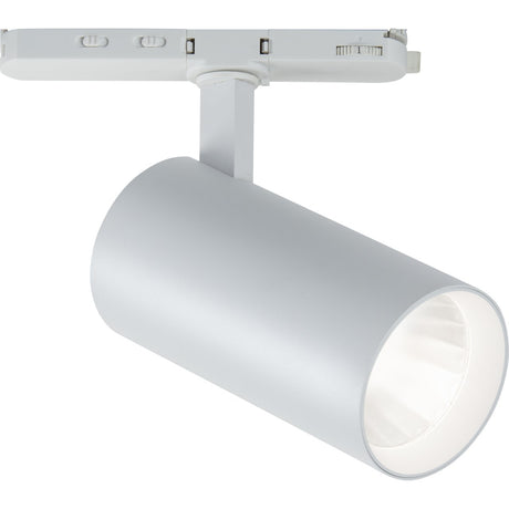 Atlas Pro 30W 3 Circuit Track Dimmable Spotlight - Matt White