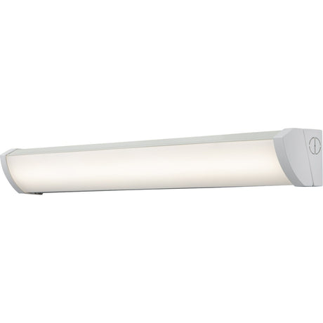 2ft 10W Corner-mounted Modular LED Batten - White