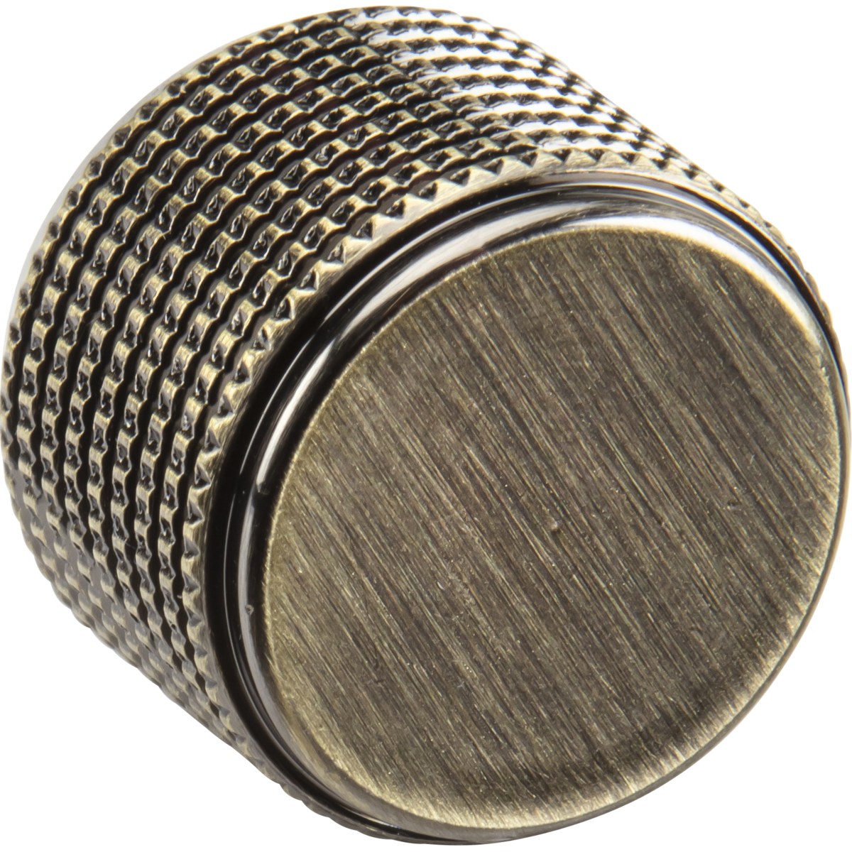 Decorative Solid Metal Dimmer Cap - Antique Brass