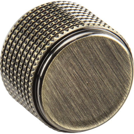 Decorative Solid Metal Dimmer Cap - Antique Brass