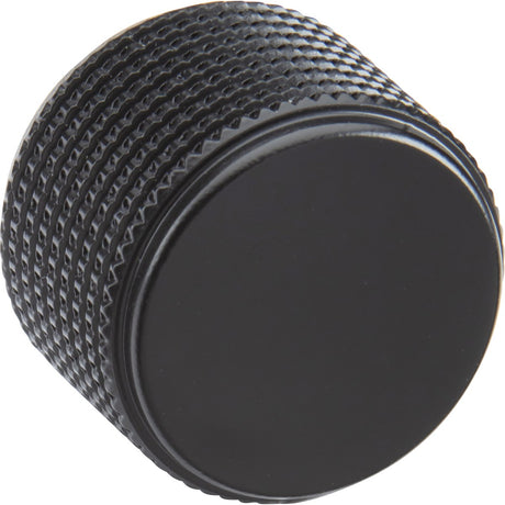 Decorative Solid Metal Dimmer Cap - Matt Black