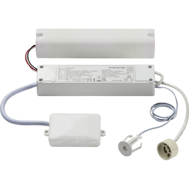 5W GU10 LED Emergency Kit - White