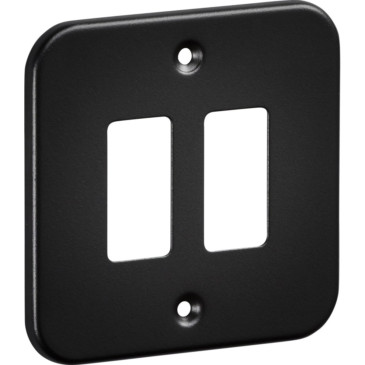 2G Grid Faceplate - Metalclad Textured Black