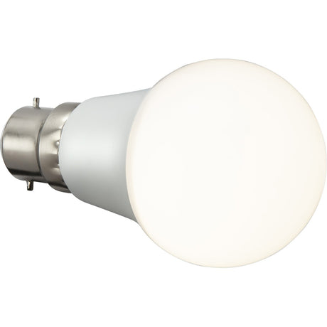 8W B22 LED Bulb 4000K - White