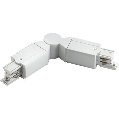 K-Line 3 Circuit Track Angle Connector - White