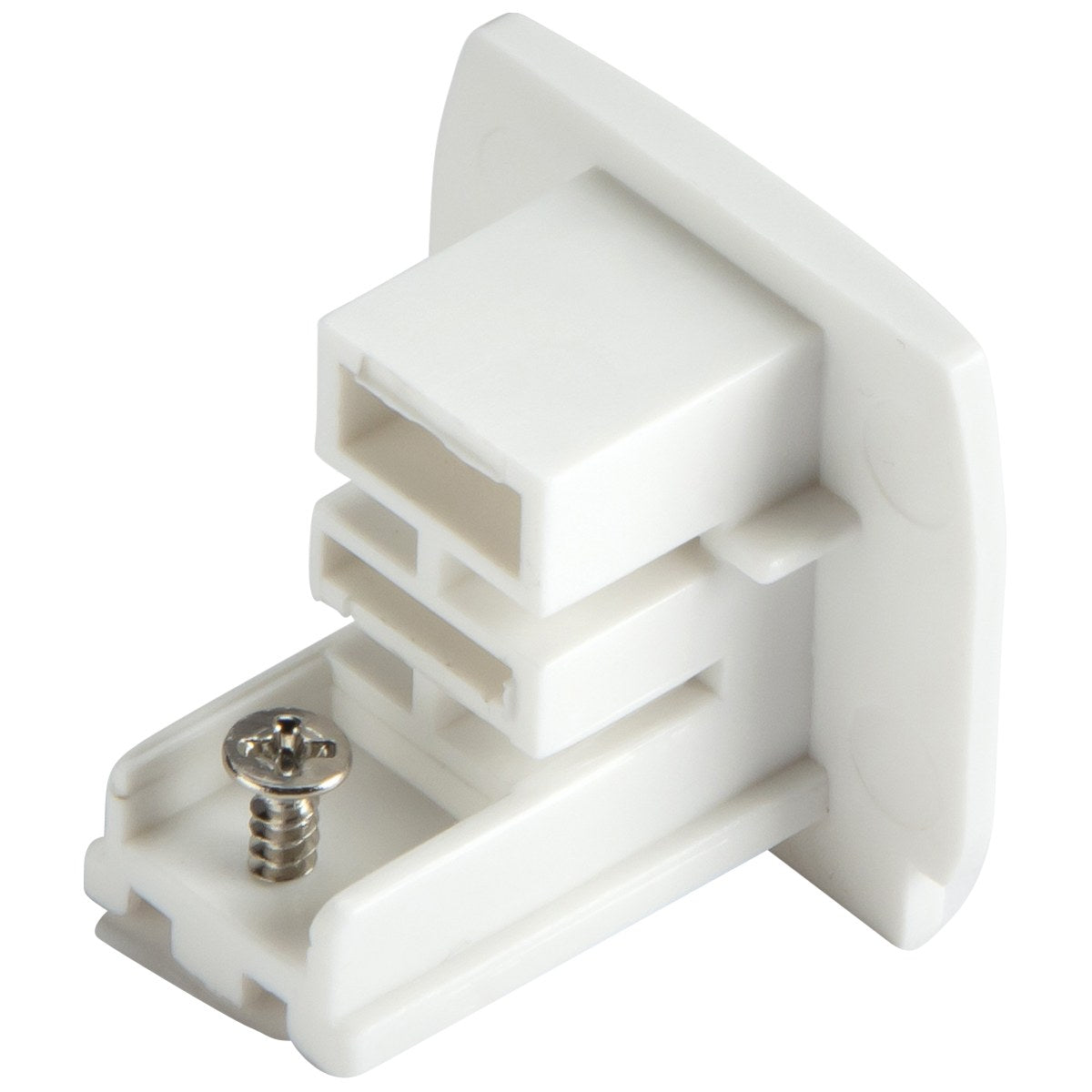 K-Line 3 Circuit Track Dead End Cap - White